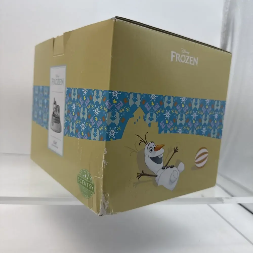 Disney Frozen Olaf Scentsy Warmer Sandcastle. NIB. Never Been Removed From Box.